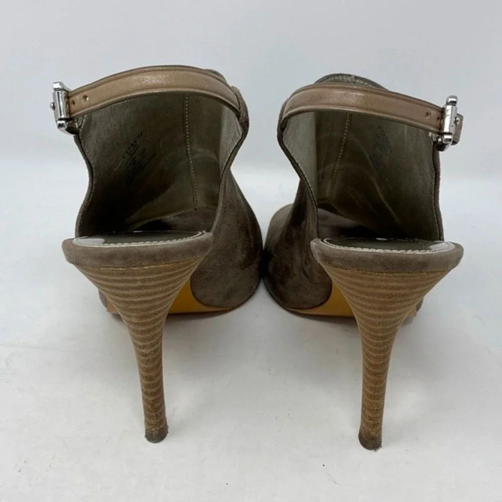 Coach item suede